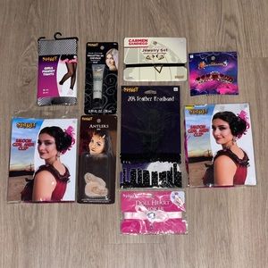 Spirit Halloween Accessories Lot Of 9 NWT